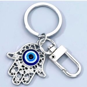 Evil Eye🧿 Hamsa Hand🪬 Protection Keychain Bag 👜🎒 Charm,~ 🎁 Unisex 👨👩